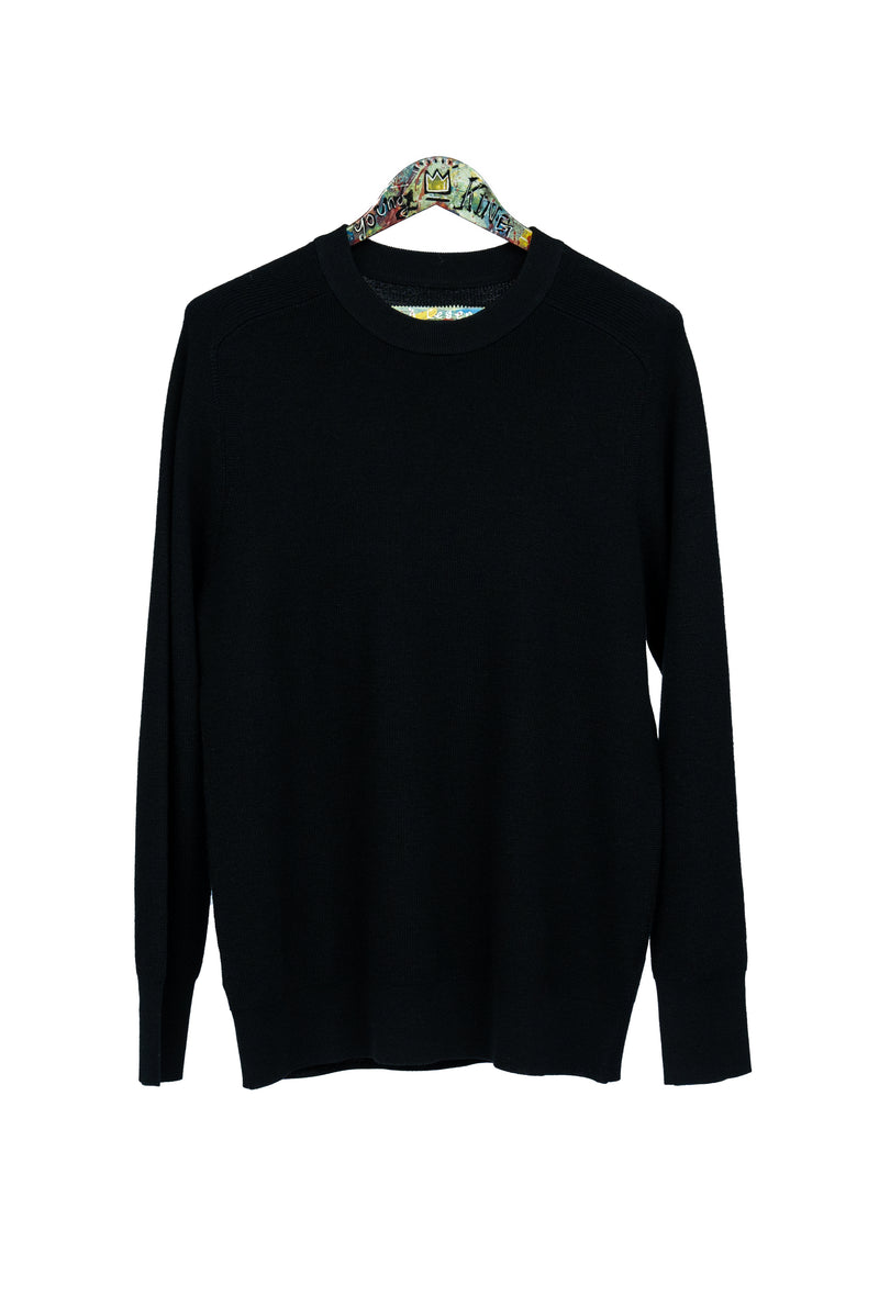 WOV Black Cashmere Sweater